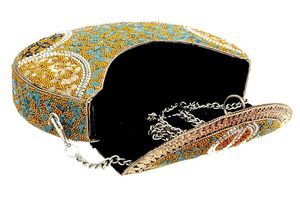 Brass Clutch Bag <b>Cheap</b> Price Elegant Women Evening <b>Purse</b> for Party Wedding and Celebration Use Stylish Brass Clutch Bag - Product Image 2
