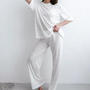 High Quality Solid Eco-Friendly Puff Printing Blanks 380Gsm French Terry Spandex/Polyester Custom Design Tracksuits Sweatpants - Product Image 2