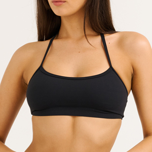 Factory Directly Sell Women Mesh Sport Bra Assorted Wholesale Stock Mesh Cross Back Nude Sport Yoga Sport Bra - Product Image 2