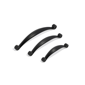 Poignées carrées noires en aluminium pour tiroirs de placard, meubles et portes d'armoires de cuisine – Vente chaude - Product Image 3