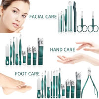 Kit de Soins Personnels des Ongles, Manucure et Pédicure Personnalisées, Instruments de Beauté Professionnels en Acier Inoxydable Durable, Qualité Premium pour les Pieds