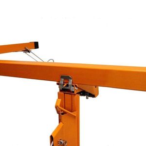 11FT Construction Drywall Lifter Panel Hoist Jack with Rolling Casters Lockable for 150lbs - Product Image 5