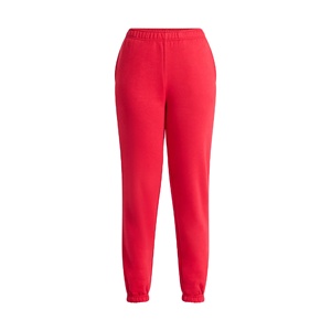 Pantalons de jogging en coton élégants pour femmes grandes tailles, design personnalisé, couleur unie, décontractés, pour l'entraînement - Product Image 1