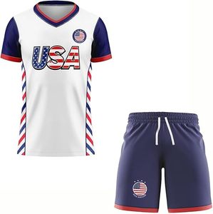 Camiseta de Fútbol de Manga Corta con Estampado por Sublimación, Unisex, para Adultos, de Secado Rápido - Product Image 3