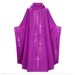 เสื้อคลุมของนักบวชในโบสถ์สำหรับผู้ชายเสื้อคลุมสั่งตัดคุณภาพสูง - Product Image 5