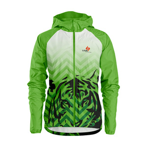 Professional Sublimated Nylon Coated Hooded Windbreaker <b>Jacket</b> Custom Outdoor Sports <b>Rain</b> <b>Jacket</b> with OEM ODM Service - Product Image 4