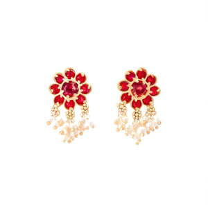 Ruby Kemp Fashion Drop Stud Earrings - Product Image 2