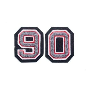 Parches 3D de Chenilla Personalizados de Alta Calidad, Insignias Bordadas con Lentejuelas, Logotipo Termoadhesivo para Sudadera con Capucha y Sombrero 2026 - Product Image 1