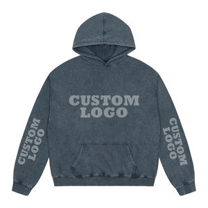 Sweat-shirt personnalisé Glory Custom Streetwear, logo personnalisé, effet vintage, manches longues, 100% coton, unisexe - Product Image 1