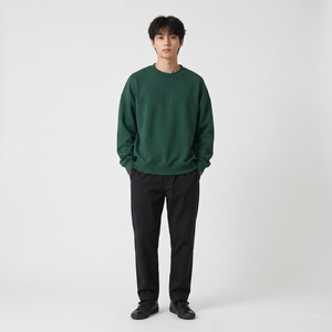 Sudadera de streetwear personalizada al por mayor con etiqueta privada y corte oversize para marcas de ropa estadounidenses - Product Image 1