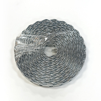 Bande de fixation en acier galvanisé perforé anti-corrosion pour conduits de ventilation CVC