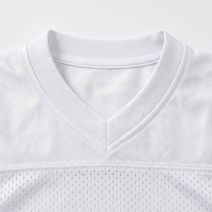 Camiseta de malla personalizada con logotipo y número del equipo, tela transpirable, ideal para partidos de clubes, entrenamiento y actividades deportivas. - Product Image 6