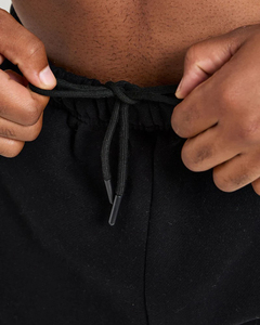 Pantalon de survêtement tricoté décontracté pour homme, taille élastique, noir, respirant, avec logo personnalisé, prix de gros, tendance du moment - Product Image 6