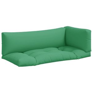 Juego de 3 cojines grandes para exterior, color verde, 100% poliéster, para paletas - Product Image 2