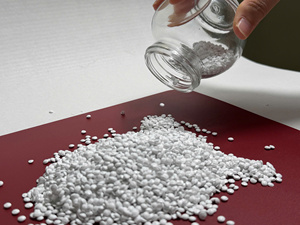 Taical Calcium Carbonate Filler <b>Masterbatch</b> for PE PP Film Blowing Woven Sack Injection Cost Saving Stable Processing OEM Grade - Product Image 2