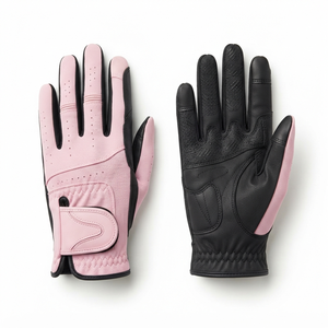Gants d'équitation rouges pour hommes et femmes, durables, légers, respirants, avec une adhérence flexible, paume antidérapante, pour l'équitation - Product Image 3