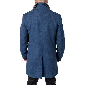 Manteau long pour homme personnalisé avec des choix de couleurs uniques, tissu de qualité supérieure et fabrication professionnelle - Product Image 5