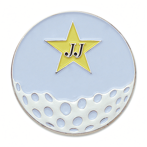 Marqueur de balle de <span class=keywords><strong>golf</strong></span> avec logo personnalisé et forme en émail doux ou en émail auditif ou en logo imprimé Marqueur de balle avec aimant au dos - Product Image 2