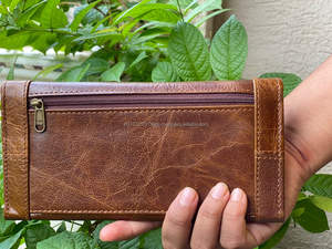 Crunch <b>Leather</b> Clutch <b>Wallet</b> Stylish Multi Uses Purse Hot Selling Clutch Custom Logo Clutch <b>for</b> <b>Women</b> - Product Image 4