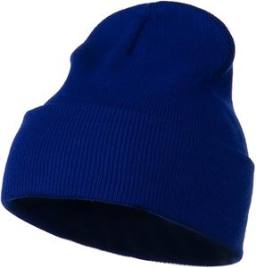 <b>Cheap</b> Bulk Plain Cuffed Knitted Hat Classic Thermal Keep Warm Ribbed Beanie Cap Supplier - Product Image 5