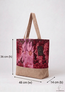 URBAN TOTE Cotton <b>Canvas</b> Tote Bag Custom Logo Reusable Shopping Bags Wholesale Heavy Duty Zipper Closure Flat Tape Handle Bulk - Product Image 5