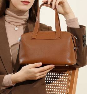 Bolso Bandolera Retro de Cuero Vacuno para Mujer 2026, Bolsos Casuales Duraderos de Alta Calidad, Bolso Elegante para Chicas, Colores Personalizados con Logotipo, Lujo OEM - Product Image 5