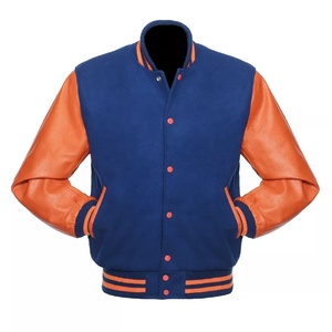 Nouvelle veste bomber universitaire en laine, style Letterman, écologique, imperméable, épaisse, hiver, manches longues 2026 - Product Image 5