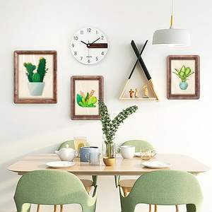 Cadre photo 4x6 en bois rustique avec verre trempé véritable, boîte cadeau, cadre en bois de grange avec coins arrondis pour table - Product Image 5