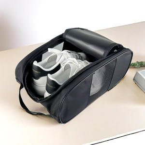 Sac à chaussures personnalisé en maille respirante, portable, pour le sport, la gym, les voyages, avec logo, anti-poussière, léger, organiseur - Product Image 6
