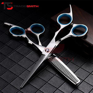 Ciseaux de coiffure professionnels de haute qualité pour salon, kit d'outils de coupe de cheveux avec peigne, ensemble de ciseaux de coiffure - Product Image 5
