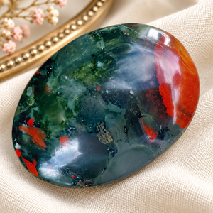 Natural <b>Dragon</b> Blood Crystal Oval Cabochon Polished Carved Stone Unique Marbled Decor Gem China for Jewelry Making Collectible - Product Image 6