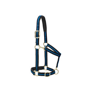 Cabestro de cuero para caballo con herrajes de latón para uso ecuestre - Product Image 5