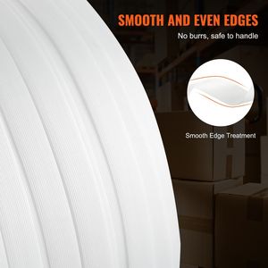 3/4 \ "X 0.03 \" rotolo di cinghia intrecciata 1763 Lbs cinturino 1640 'materiale di imballaggio - Product Image 4