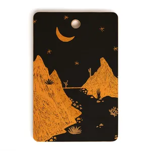 Modern Luxury Eco-Friendly Customizable <b>Sticker</b> Printed Wood <b>Kitchen</b> Professional Wooden Chopping Board Rectangle Meat Block - Product Image 1