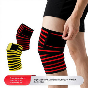 Rodilleras Deportivas de Spandex y Nailon, Ligeras, Transpirables, con Protección Profesional, Bandas de Soporte para Sentadillas, Entrenamiento Cross-Fit - Product Image 4