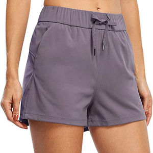 Pantalones Cortos Deportivos Personalizados para Gimnasio, Transpirables, Impermeables, de Secado Rápido, Sin Costuras, Pantalones Cortos de Yoga para Mujer, Cintura Alta - Product Image 3