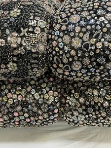 <b>Top</b> Demanded Handwork Beads Imported Tulle Fabric For Luxury Bridal Wedding Gowns And Evening Dresses Available for Sale - Product Image 6