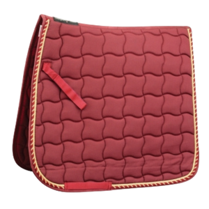 Tapis de selle matelassés élégants à succès avec doublure polaire et cordon pour l'équitation sportive, emballage personnalisé, équestre standard - Product Image 1