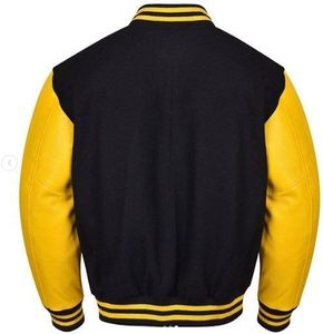 Veste de baseball Varsity Lettermen 100% qualité supérieure, laine de qualité supérieure, respirante, en fourrure de mouton tricotée, disponible en tailles S-XL - Product Image 4