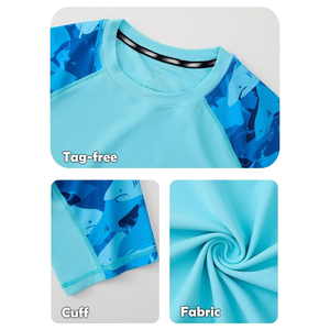Wholesale Custom Sublimation Short Sleeve Swimwear Shirt Mma Diving <b>Surf</b> Swim Upf 50 Rash Guard with Customized Colors and Sizes - Product Image 6