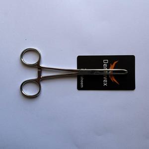 Pinzas de Acero Inoxidable para Anclajes Dérmicos de 5.5 Pulgadas con Punta Dentada de 5mm, Herramienta Profesional para Perforaciones Corporales de Dentvex - Product Image 1