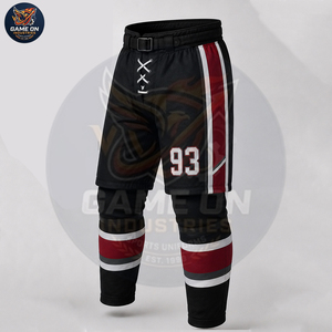 With Private Lable New Arrival Latest Custom Colors Player Numbers Logo Printing Custom Sublimated Ice Hockey Uniform Sets - Product Image 5