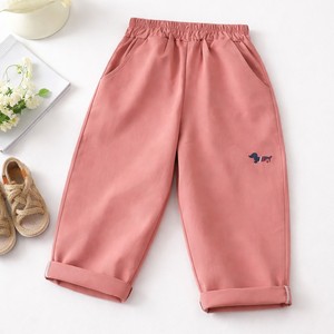 Pantalon Cargo Enfant Garçon Fille Taille Élastique Multi-Poches Décontracté Coupe Évasée Jean Empilé Séchage Rapide Vente en Gros - Product Image 4