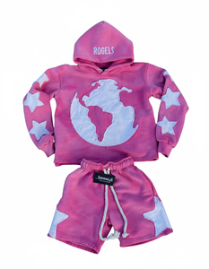 Conjunto deportivo unisex de verano de 2 piezas, conjunto de sudadera con pantalones cortos y sudadera con capucha, bordado personalizado, para hombre y mujer - Product Image 3