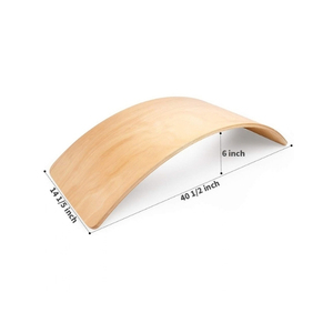 Planche d'équilibre en bois très demandée pour enfants, entraînement au contrôle corporel et jeu actif avec finition bois lisse - Product Image 3