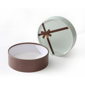 Boîte cadeau ronde en carton rigide, personnalisée et imprimée - Product Image 1