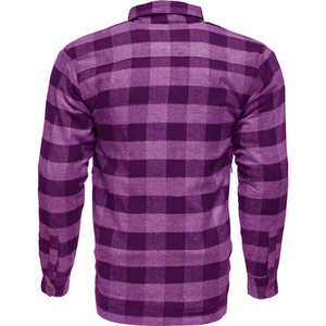 Wholesale Custom <b>Checkered</b> Motorbike Flannel Shirt with CE 2 Protection - Product Image 2
