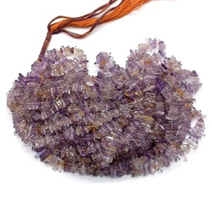 Perles de pierre gemme en améthyste naturelle lisse, taille 5mm 6mm, en vrac, prix de gros pour la fabrication de bijoux et de bracelets - Product Image 4