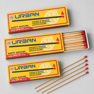Cerillas de Seguridad para Barbacoa de Primera Calidad al por Mayor |   Cerillas de madera extra largas para barbacoa y camping - Product Image 1