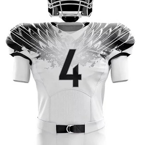 New Design Breathable Short Sleeves American Football Uniforms Best Price Custom Made American Football Uniform Set - Product Image 5